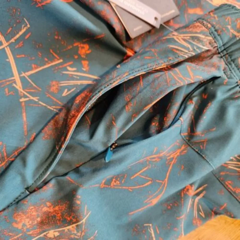 The North Face Men's Wander Blue Coral Valley‎ Print Drawstring Size Large New